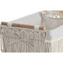 Cesto para la Ropa Sucia Home ESPRIT Blanco Natural Metal Shabby Chic 42 x 32 x 51 cm 5 Piezas | Tienda24 - Global Online Shop Tienda24.eu