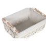 Panier à linge Home ESPRIT Blanc Naturel Métal Shabby Chic 42 x 32 x 51 cm 5 Pièces de Home ESPRIT, Corbeilles à linge - Réf ...