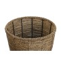 Set de Maceteros Home ESPRIT Marrón Fibra Tropical 31 x 31 x 24 cm de Home ESPRIT, Maceteros - Ref: S3057047, Precio: 26,34 €...