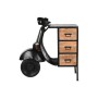 Cómoda Home ESPRIT Castanho Preto Ferro Madeira de mangueira Mota Loft Desgastado 100 x 68 x 105 cm de Home ESPRIT, Cómodas e...