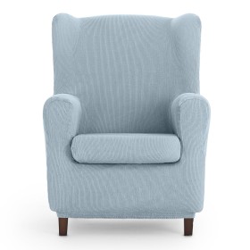 Wingback chair cover Eysa ULISES Celeste 80 x 100 x 90 cm by Eysa, Armchairs - Ref: D1606914, Price: 31,54 €, Discount: %