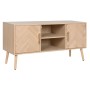 Mueble de TV Home ESPRIT Natural Madera de Paulonia Madera MDF 120 x 40 x 60 cm de Home ESPRIT, Mesas y soportes para TV - Re...