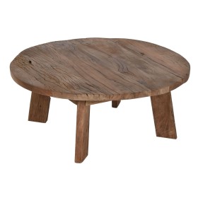 Mesa de Centro Home ESPRIT Castanho Madeira 90 x 90 x 35 cm de Home ESPRIT, Jogos de móveis - Ref: S3057152, Preço: 279,13 €,...