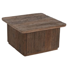 Hall Table with 2 Drawers Brown Mango wood 98 x 77 x 42 cm Curve | Tienda24 - Global Online Shop Tienda24.eu