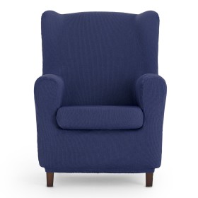 Wingback chair cover Eysa ULISES Blue 80 x 100 x 90 cm by Eysa, Armchairs - Ref: D1606919, Price: 31,54 €, Discount: %