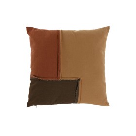 Coussin Home ESPRIT Marron Moutarde Terre cuite Patchwork Boho 45 x 45 cm de Home ESPRIT, Coussins - Réf : S3057201, Prix : 1...