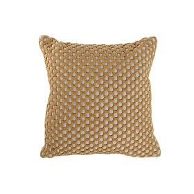 Coussin Home ESPRIT Moutarde Frange Boho 45 x 45 cm de Home ESPRIT, Coussins - Réf : S3057213, Prix : 13,65 €, Remise : %