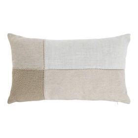 Coussin Home ESPRIT Blanc Beige Patchwork Cottage 50 x 30 cm de Home ESPRIT, Coussins - Réf : S3057229, Prix : 10,37 €, Remis...