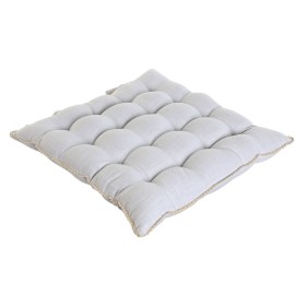 Almofada para cadeiras Home ESPRIT Branco 42 x 42 x 6 cm de Home ESPRIT, Cadeiras - Ref: S3057246, Preço: 10,02 €, Desconto: %