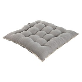 Almofada para cadeiras Home ESPRIT Cinzento claro 42 x 42 x 6 cm de Home ESPRIT, Cadeiras - Ref: S3057249, Preço: 10,02 €, De...