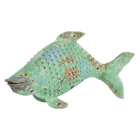 Figura Decorativa Home ESPRIT Pez Mediterráneo 58 x 14 x 30 cm de Home ESPRIT, Adornos - Ref: S3057291, Precio: 34,90 €, Desc...