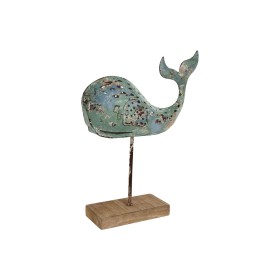 Decorative Figure Home ESPRIT Whale Mediterranean 35 x 10 x 43 cm by Home ESPRIT, Ornaments - Ref: S3057298, Price: 32,37 €, ...