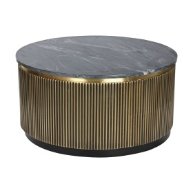 Centre Table Home ESPRIT Brass Marble 90,5 x 90,5 x 45,5 cm by Home ESPRIT, Tables - Ref: S3057332, Price: 633,76 €, Discount: %