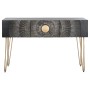 Console Home ESPRIT Nero Dorato Metallo Legno di mango 120 x 38 x 76 cm di Home ESPRIT, Tavoli - Rif: S3057388, Prezzo: 474,2...