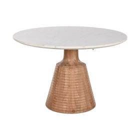 Table Alexandra House Living White 60 x 71 x 60 cm | Tienda24 - Global Online Shop Tienda24.eu