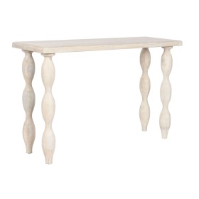 Console Home ESPRIT Bianco Legno di mango 120 x 40 x 76 cm di Home ESPRIT, Tavoli - Rif: S3057499, Prezzo: 249,61 €, Sconto: %