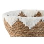 Centro de Mesa Home ESPRIT Blanco Natural 30,5 x 30,5 x 14 cm (3 Piezas) | Tienda24 - Global Online Shop Tienda24.eu