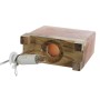 Lampada da tavolo DKD Home Decor Marrone Rosa Esci Acacia 15 W 220 V 17 x 7 x 16 cm di DKD Home Decor, Lampade da tavolo e ab...