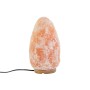 Desk lamp DKD Home Decor Pink Salt Acacia 220 V 16 x 16 x 25 cm by DKD Home Decor, Bedside and Table Lamps - Ref: S3057537, P...