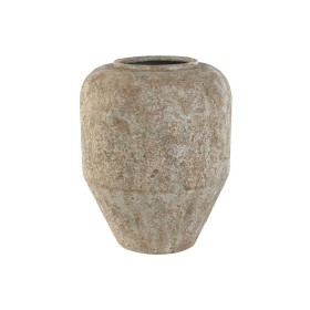 Vaso Home ESPRIT Branco Metal 31,5 x 31,5 x 38,5 cm de Home ESPRIT, Jarrões - Ref: S3057577, Preço: 39,63 €, Desconto: %