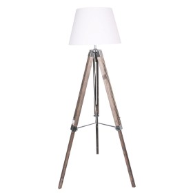 Lampadaire Home ESPRIT Blanc Marron Bois 40 x 40 x 150 cm de Home ESPRIT, Lampadaires - Réf : S3057618, Prix : 109,60 €, Remi...