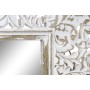 Specchio da parete Home ESPRIT Bianco Cristallo Legno MDF Indiano Decapaggio 66 x 3 x 164 cm di Home ESPRIT, Specchi da paret...