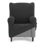 Wingback chair cover Eysa THOR Dark grey 80 x 110 x 90 cm by Eysa, Armchairs - Ref: D1606933, Price: 72,15 €, Discount: %