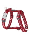 Arnês para Cães Red Dingo Style Vermelho Estrela Branco 46-76 cm | Tienda24 Tienda24.eu