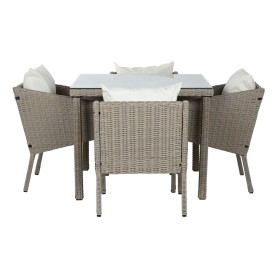 Tisch-Set mit 4 Stühlen Home ESPRIT 90 x 90 x 72 cm von Home ESPRIT, Gartenmöbel-Sets - Ref: S3057643, Preis: 409,69 €, Rabat...