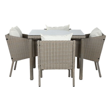 Ensemble Table + 4 Chaises Home ESPRIT 90 x 90 x 72 cm | Tienda24 - Global Online Shop Tienda24.eu