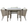 Ensemble Table + 4 Chaises Home ESPRIT 90 x 90 x 72 cm | Tienda24 - Global Online Shop Tienda24.eu