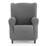 Wingback chair cover Eysa THOR Dark grey 80 x 110 x 90 cm by Eysa, Armchairs - Ref: D1606935, Price: 72,15 €, Discount: %