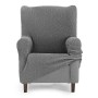 Wingback chair cover Eysa THOR Dark grey 80 x 110 x 90 cm by Eysa, Armchairs - Ref: D1606935, Price: 72,15 €, Discount: %