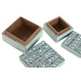 Boîte à bijoux Home ESPRIT Multicouleur Bois de manguier 10 x 10 x 6 cm (2 Pièces) (6 Unités) de Home ESPRIT, Organiseurs de ...