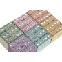 Jewelry box Home ESPRIT Multicolour Mango wood 10 x 10 x 6 cm (2 Pieces) (6 Units) | Tienda24 - Global Online Shop Tienda24.eu