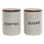 Tin Home ESPRIT White Brown Marble Mango wood (2 Units) | Tienda24 - Global Online Shop Tienda24.eu