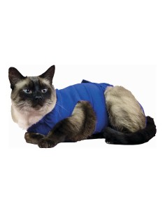 Camisola de recuperação para animais de estimação KVP Azul 35-43 cm | Tienda24 Tienda24.eu