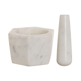 Mortar Home ESPRIT Marble 12,5 x 12,5 x 8 cm by Home ESPRIT, Mortar & Pestle Sets - Ref: S3057674, Price: 12,09 €, Discount: %