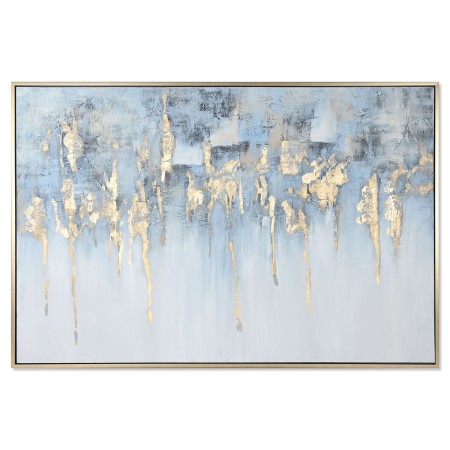 Painting Home ESPRIT Blue White Abstract Modern 187 x 3,8 x 126 cm by Home ESPRIT, Prints on Canvas - Ref: S3057678, Price: 2...