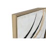 Painting Home ESPRIT White Golden Abstract Modern 131 x 4 x 131 cm by Home ESPRIT, Prints on Canvas - Ref: S3057680, Price: 1...