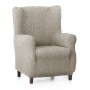 Wingback chair cover Eysa ROC Light brown 80 x 120 x 100 cm by Eysa, Armchairs - Ref: D1606946, Price: 78,89 €, Discount: %