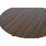 Mesa de Jantar Home ESPRIT Castanho Preto Ferro Madeira MDF 120 x 120 x 75 cm de Home ESPRIT, Jogos de móveis - Ref: S3057691...