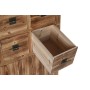 Cassettiera Home ESPRIT Nero Naturale Abete Legno MDF Orientale 63 x 27 x 101 cm di Home ESPRIT, Comò e cassettiere - Rif: S3...