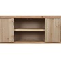 Mueble de TV Home ESPRIT Negro Natural Abeto Madera MDF 130 x 24 x 51 cm de Home ESPRIT, Mesas y soportes para TV - Ref: S305...