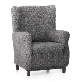 Wingback chair cover Eysa ROC Dark grey 80 x 120 x 100 cm by Eysa, Armchairs - Ref: D1606947, Price: 79,13 €, Discount: %