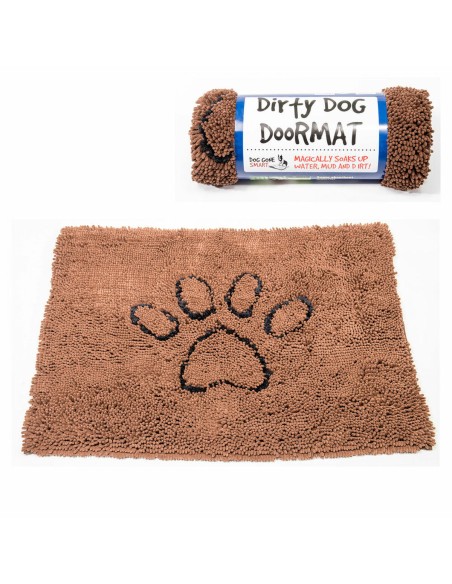 Alfombra para perros Dog Gone Smart Microfibras Marrón (89 x 66 cm) | Tienda24 Tienda24.eu