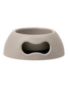 Dog Feeder Hunter Melamin Stainless steel White 160 ml (14,5 x 14,5 x 7 cm) | Tienda24 Tienda24.eu