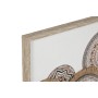 Lienzo Home ESPRIT Blanco Natural Boho 70 x 3 x 50 cm (2 Unidades) de Home ESPRIT, Impresiones sobre lienzo - Ref: S3057733, ...