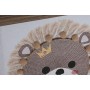 Canvas Home ESPRIT White Natural Children's animals 30 x 2,6 x 30 cm (3 Units) by Home ESPRIT, Prints on Canvas - Ref: S30577...