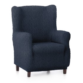 Wingback chair cover Eysa ROC Blue 80 x 120 x 100 cm by Eysa, Armchairs - Ref: D1606948, Price: 79,13 €, Discount: %